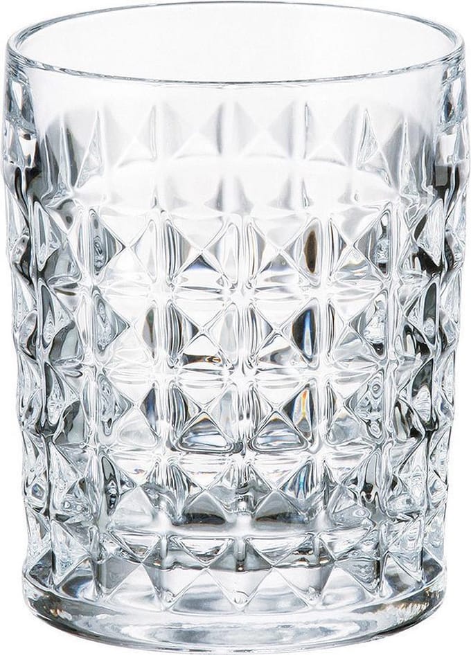 Crystalite Bohemia Diamond Whisky Glazen 23cl.