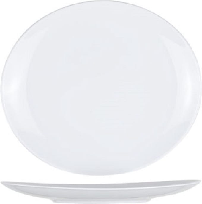 Cosy & Trendy - Essentials Steak-Visbord Ovaal 27x30cm - 6 stuks