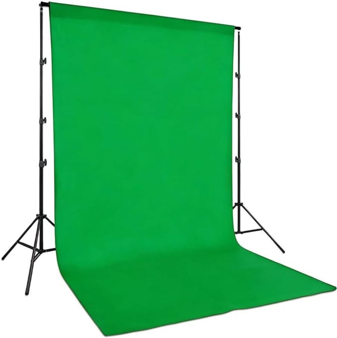 Fotografie Achtergrond - Studio Doek - Professionele Opnames - Wasbaar en Opvouwbaar - 3x2 Meter - Groen