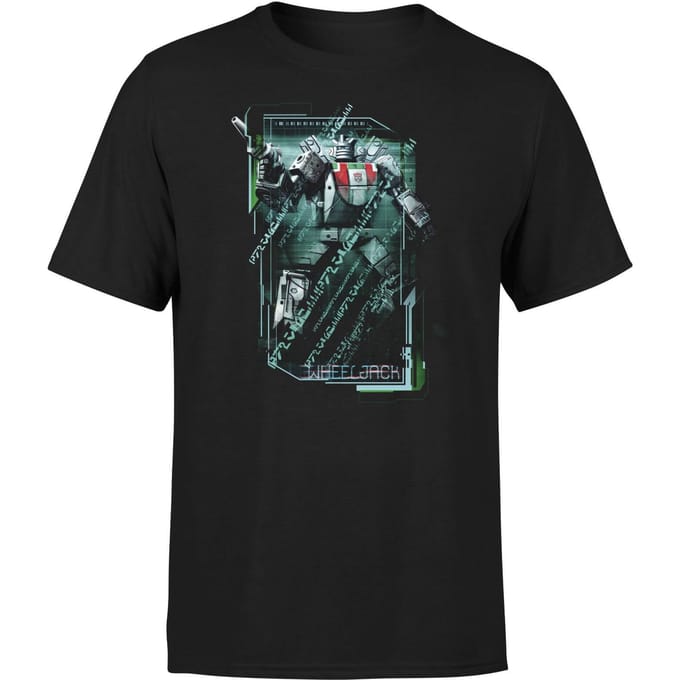 Transformers Wheeljack Tech Unisex T-Shirt - Zwart - 3XL