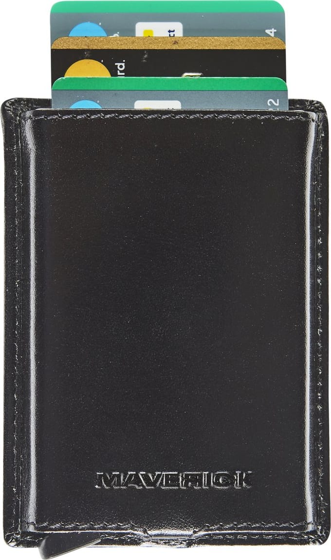 Lederen CardProtector All Black RFID