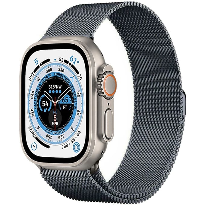 Apple Watch Ultra Milanese band (space grey)