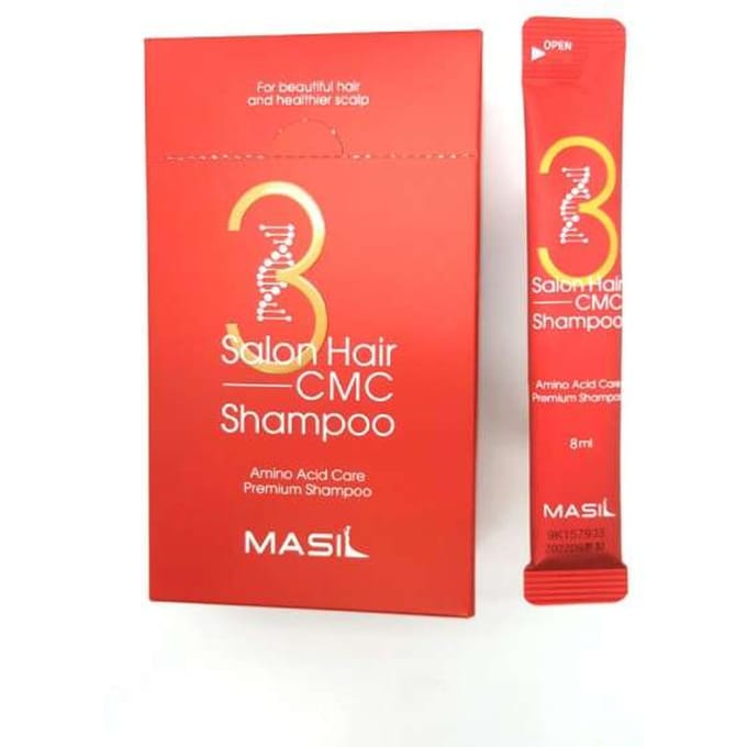MASIL 3 Salon Hair CMC Shampoo Stick Pouch 8ml*20ea ORIGINAL STORE red