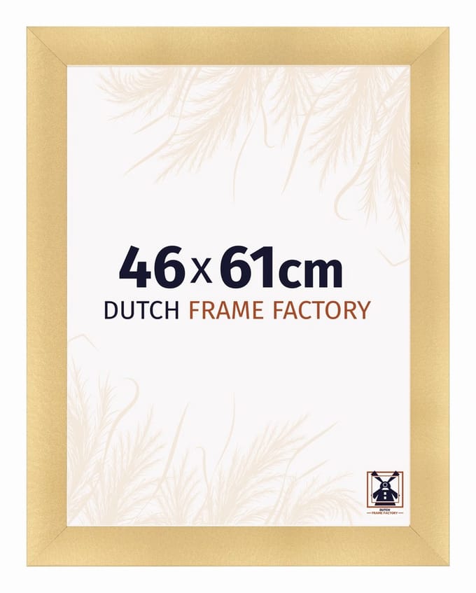 Fotolijst 46x61 cm - MDF - Goud Mat - Praag