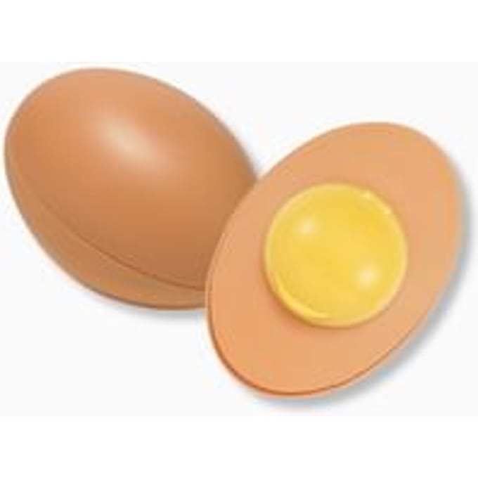 Holika Holika Smooth Egg Peeling Gel 140ml / 4.73 fl.oz.  , Peeling Foam 140ml / 4.73 fl.oz.  (7 Options) #Peeling Foam x 3pcs beige
