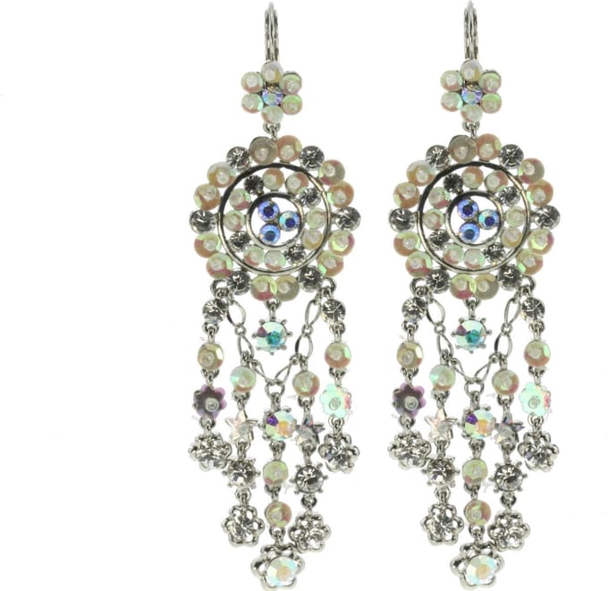 Behave - Statement oorbellen lang - Romantische vintage avondstijl