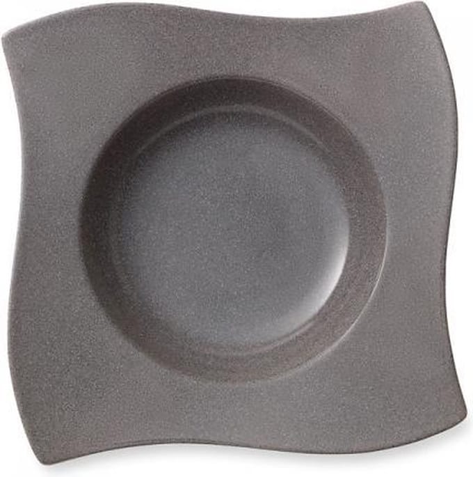 Villeroy & Boch New Wave Stone Pastabord - 28 cm - Grijs