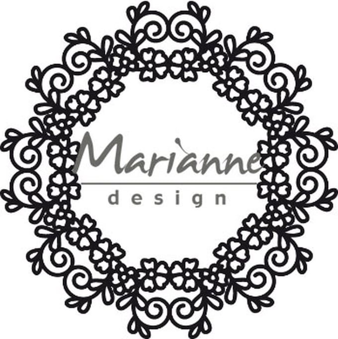 Marianne Design Craftables snij- embosstencil Bloemen klee