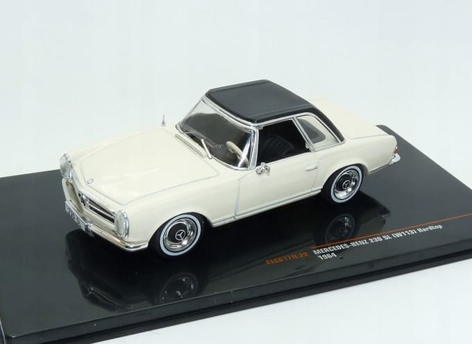 Mercedes-Benz 230 SL (W113) Hardtop 1964 - 1:43 - IXO Models