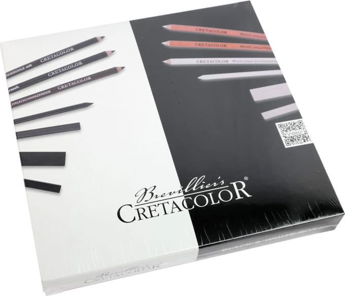 Cretacolor Black and White Box 25-delig