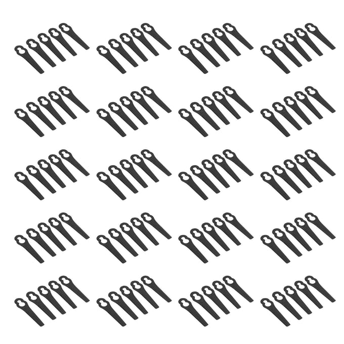 100 stuks Trimmerkop Messen Vervanging Snijmes Voor Grasmaaier Tuinaccessoires