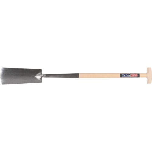 Talen Tools – Draineerspade – Blank gepolijst – Essenhouten steel – 76 cm