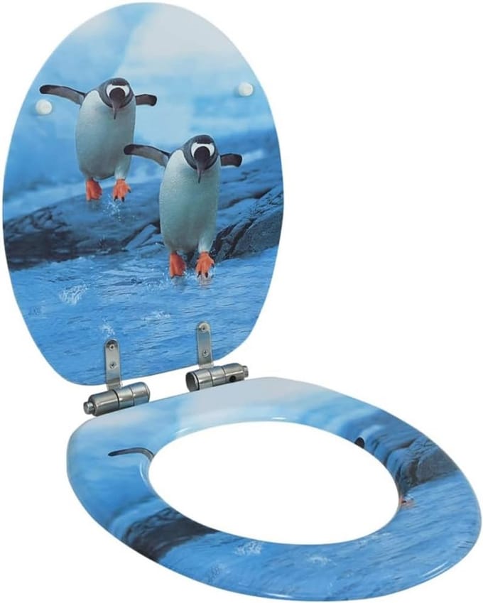 Toilet Seat Met Soft-Close Functie - Geschikt Voor Standaard WC's