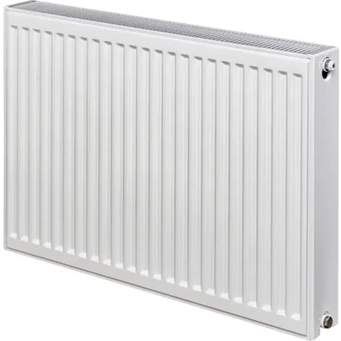 Sanivesk Paneelradiator Imago Duo Type 22 80x60cm - Wit - 8 Aansluitingen - 1326w