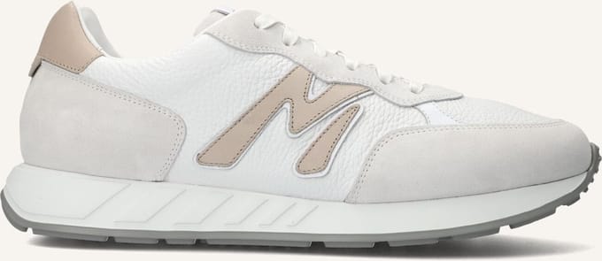 Magnanni 26144 Sneakers - Leer - Heren - Wit - Maat 41