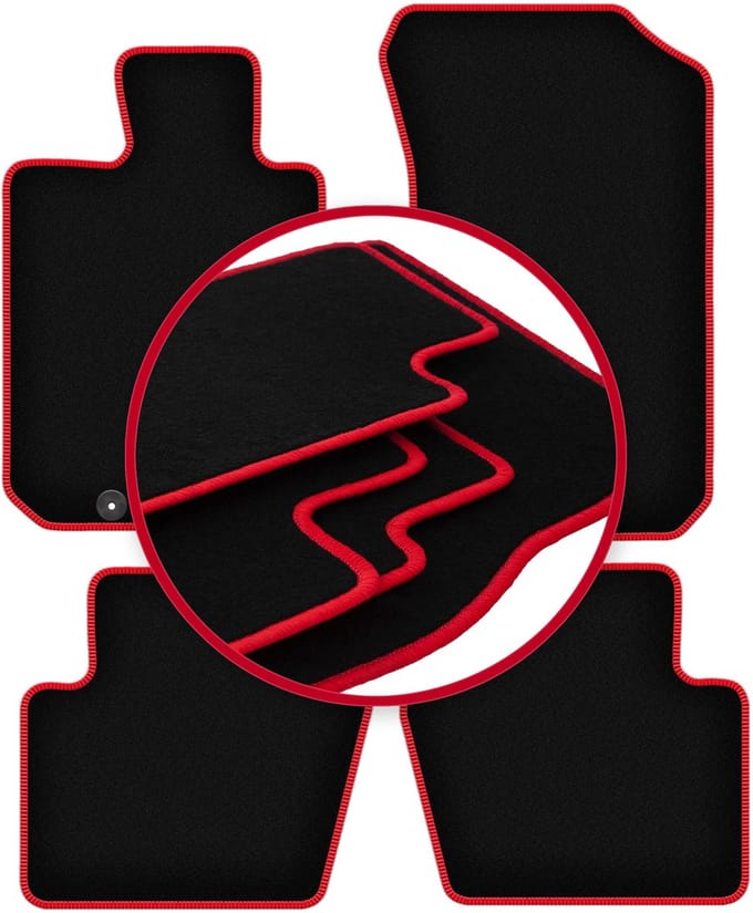 CARLUX-RED automatten voor: Honda Legend IV sedan (2004-2012)