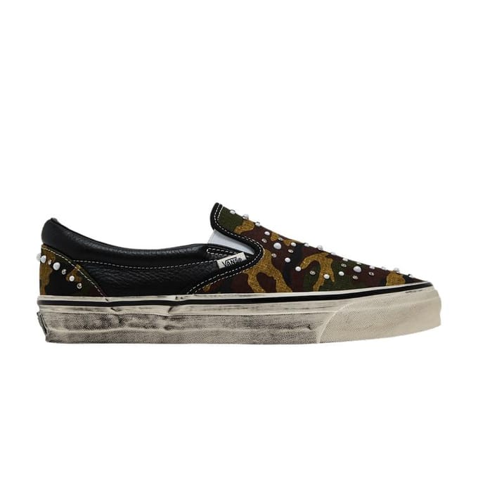 Vans LX Classic Slip-On 98 Parelmoer Pak Camo Zwart 42.5 black