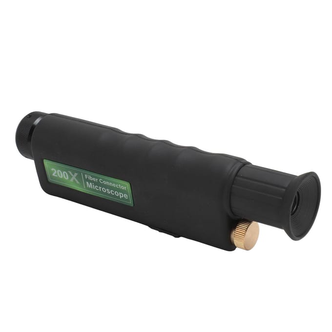 Glasvezelmicroscoop 200X 400X Vergrotend Kabeleindinspectie Connector Handheld Tool