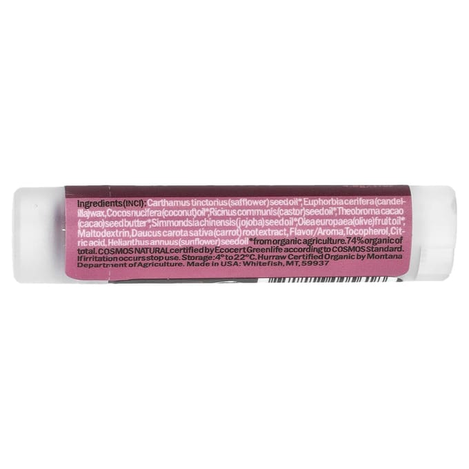 Hurraw! Balsem, Getinte Lipbalsem, Framboos, 4,8G(0.17oz) gray