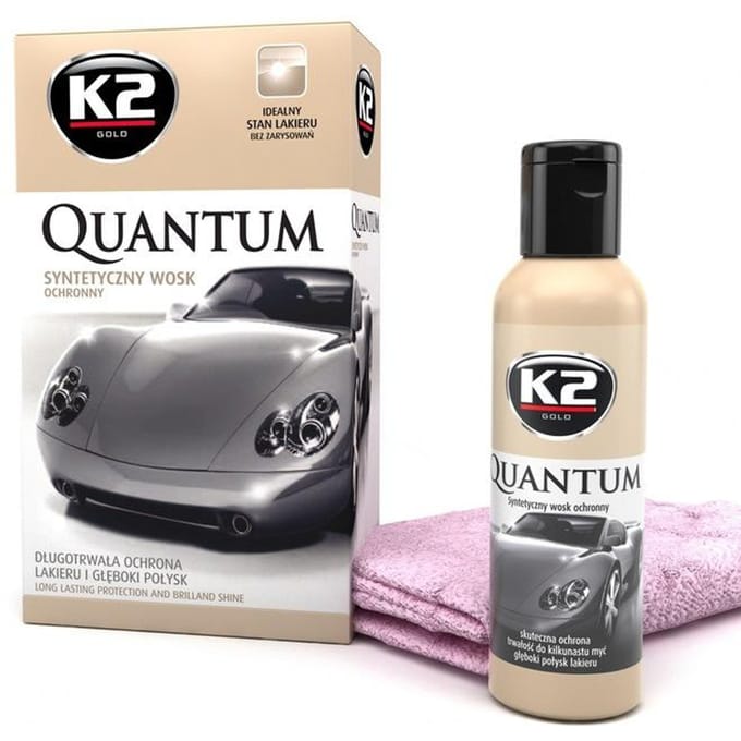K2 Quantum - Synthetische Beschermwas - 140g - UV- en Weerbestendig - Hydrofobe Coating
