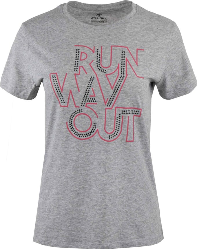 Dames-T-shirt Athl. Dpt Vera Melange Grijs - M