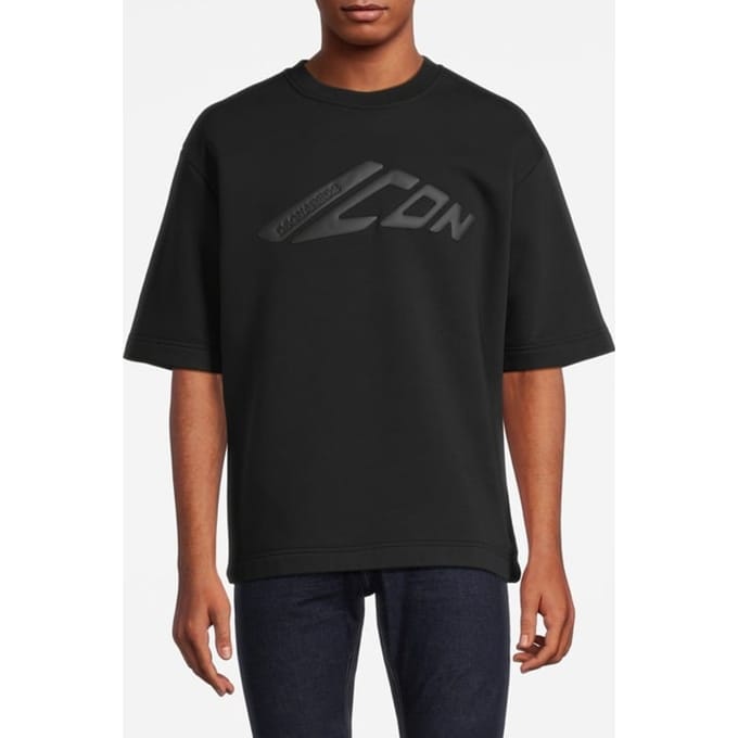 Dsquared2 Sweatshirt Black Größe: M | Pullover Outlet | Herren | Schwarz