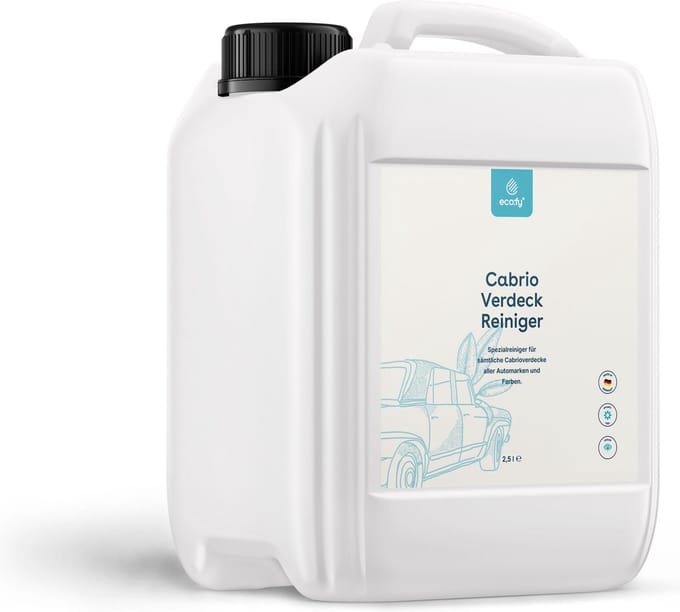 eco:fy® Cabriokapreiniger • duurzame reiniging van vuil