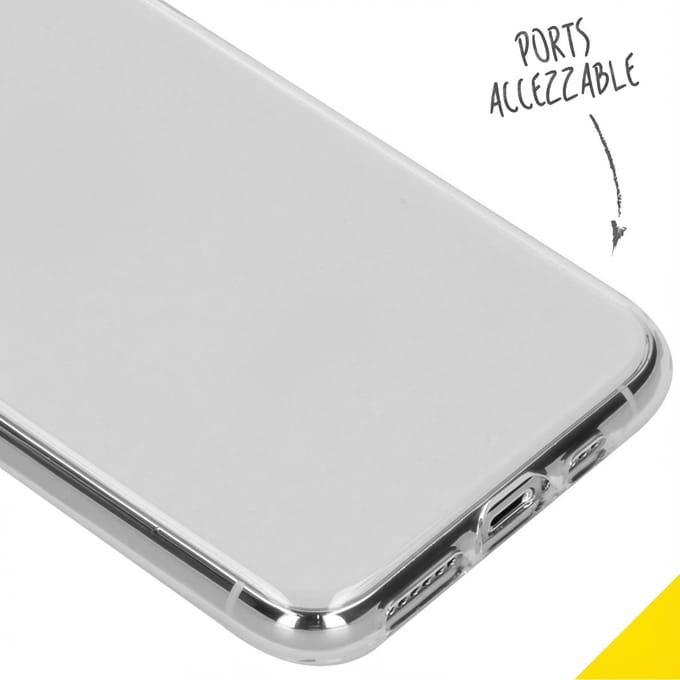 Accezz Hoesje - Geschikt voor Apple iPhone 11 Pro - Clear Backcover - Transparant