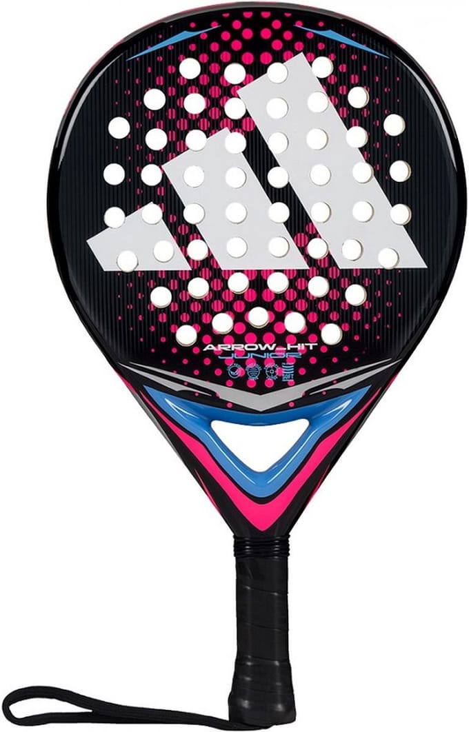 Adidas Arrow Hit Junior W 2026 Padelracket Kinderen - Wit / Roze | Maat: UNI