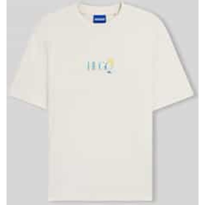 regular fit T-shirt met rugprint model 'NULAXO'