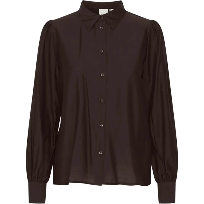 Ichi Blouse Ihkarlani Sh2 20121889 194008 Black Dames Maat - W38