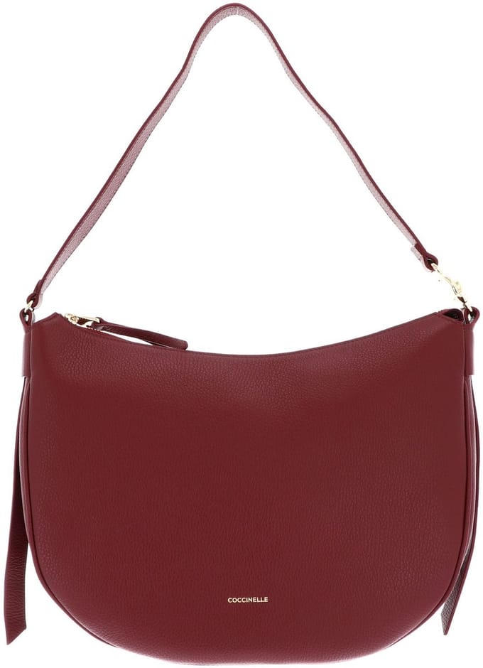 COCCINELLE Leren schoudertas C-Easy Shoulderbag Ribes (rood)paars