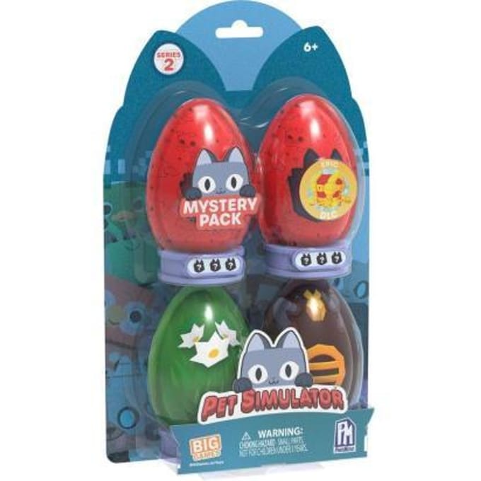 Roblox Pet Simulator - Minifiguren 4 pack - Incl. DLC code - Wave 2