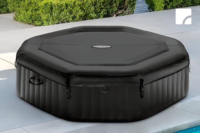 Opblaasbare Jacuzzi Spa – Novihome - 201x71 cm - Grijs - Novihome