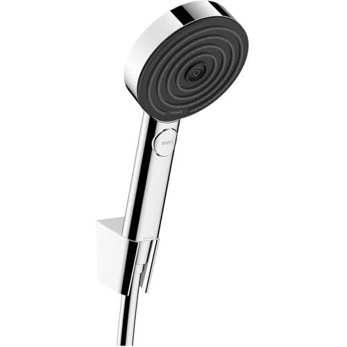 Hansgrohe Pulsify Select S shower head bracket set 105 3 spray types Relaxation with shower hose 125 cm 24302000