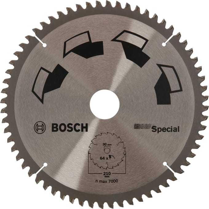 Bosch Cirkelzaagblad SPECIAL 210 x 30 x 2,5 mm