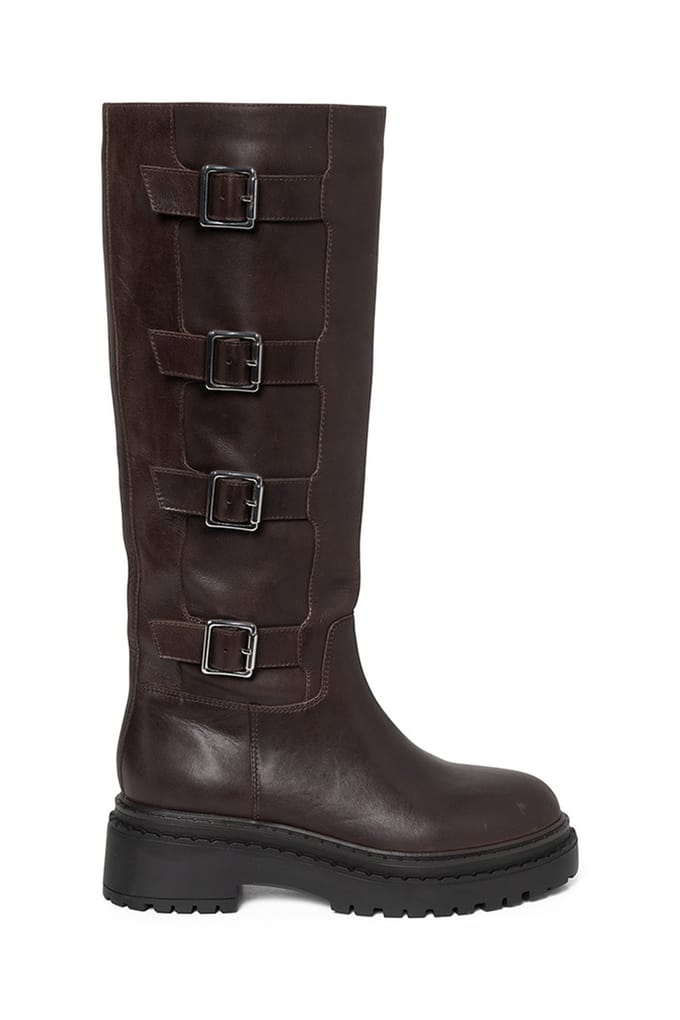 Steve Madden Solo Boots Dark Brown Taglia: 41 | Stivali Outlet | Donna | Marrone