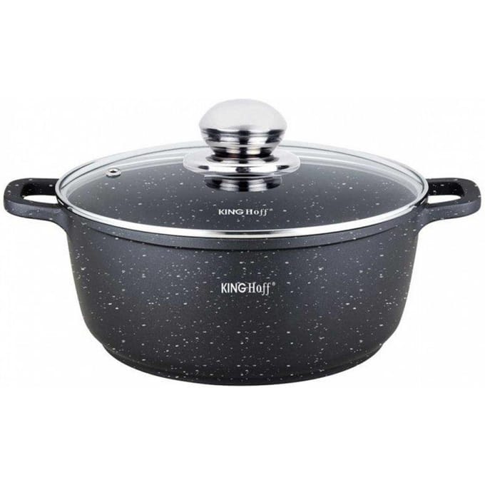 Kinghoff 1596 - Braadpan - met Aromaknop - 26 cm - 5.6 liter