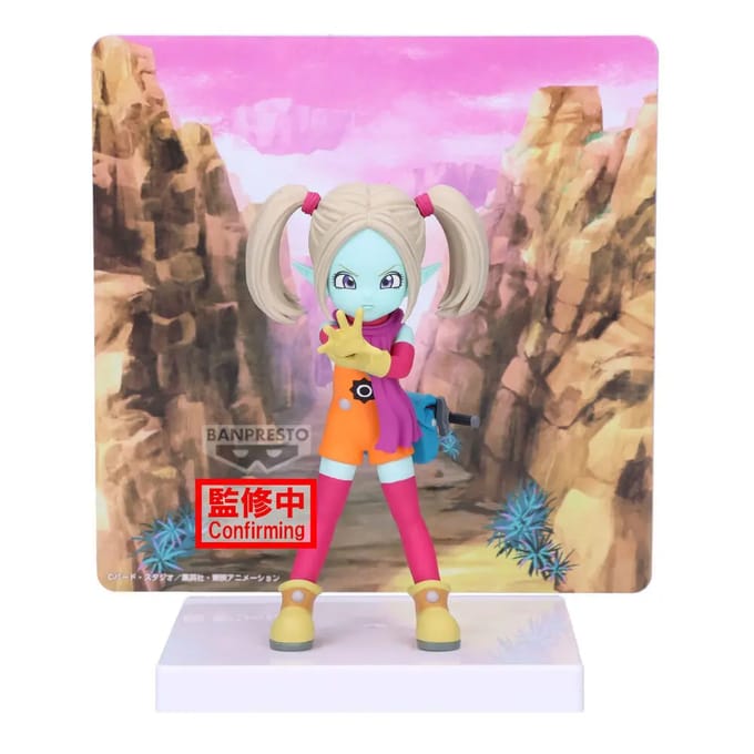 Banpresto - Dragon Ball Daima Panzy Figure with Panel (13cm) - Figuur