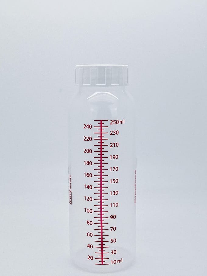 Sterifeed Herbruikbare Moedermelk Bewaarfles 250ml 20 stuks