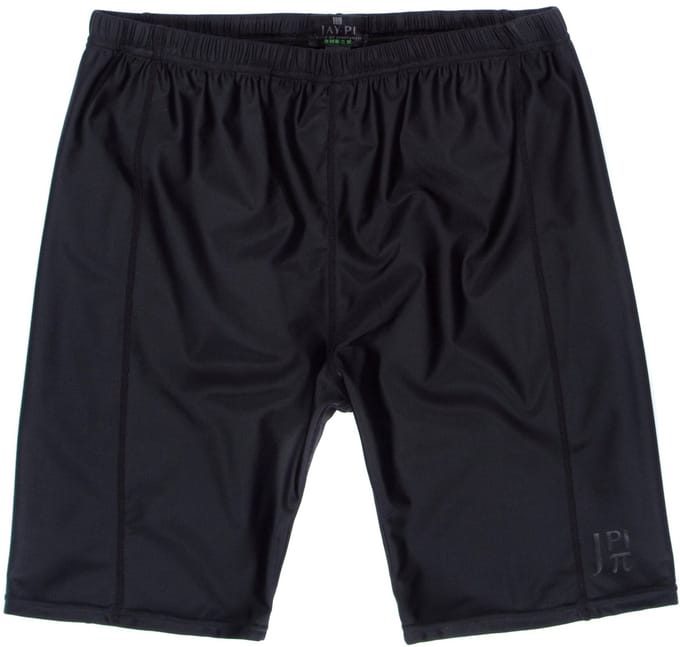 JAY-PI - Heren - Zwemshorts beachwear elastische band - Zwart - Maat L