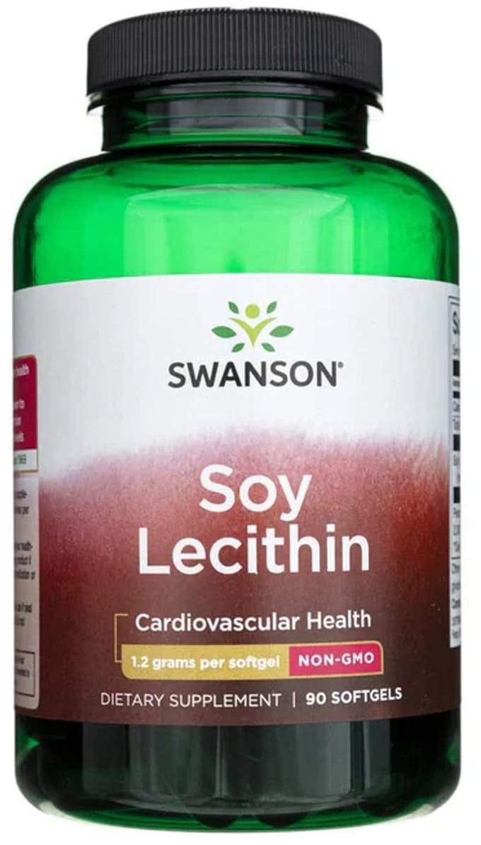 Swanson - Soy Lecithin - 90 capsules - GMO vrij