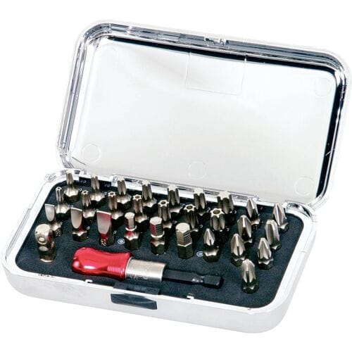 KS Tools Chrome+ Serie - Bitset - 30-delig - 1/4 Inch