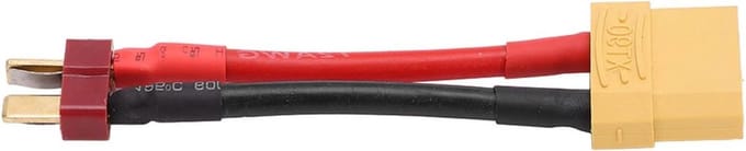 Adapterkabel - Connector Kabel - RC Modellen - Siliconen Kabel - 97 mm - Zwart