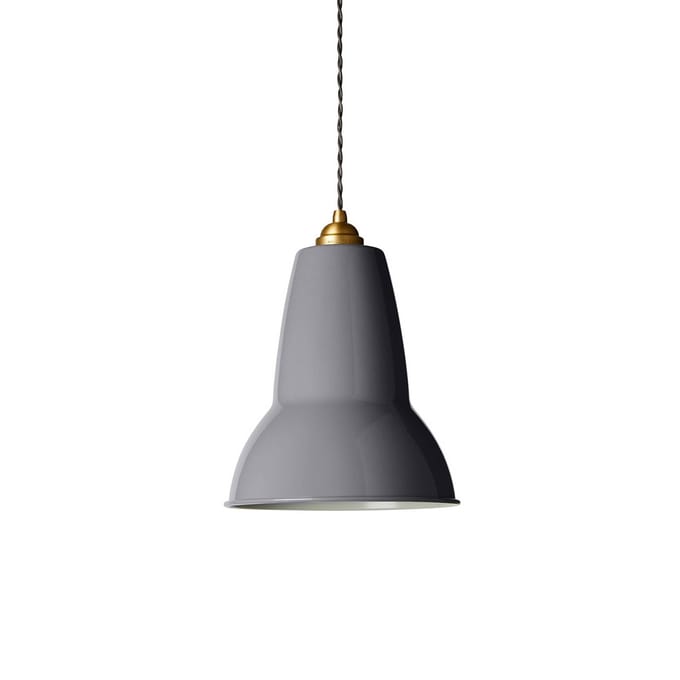 Anglepoise Original 1227 Messing Midi Hanglamp Elephant Grey