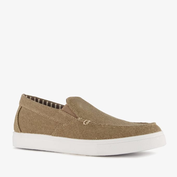 Heren instappers beige - Maat 43