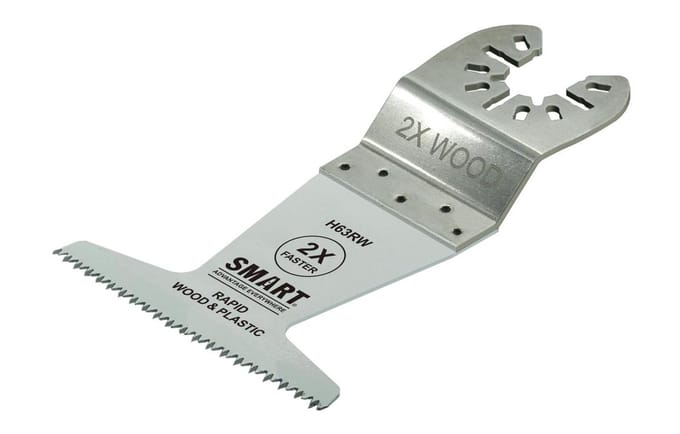SMART Blades RapidWood Multitool Zaagblad - Hout/Plastic - 63x52mm - 3 stuks