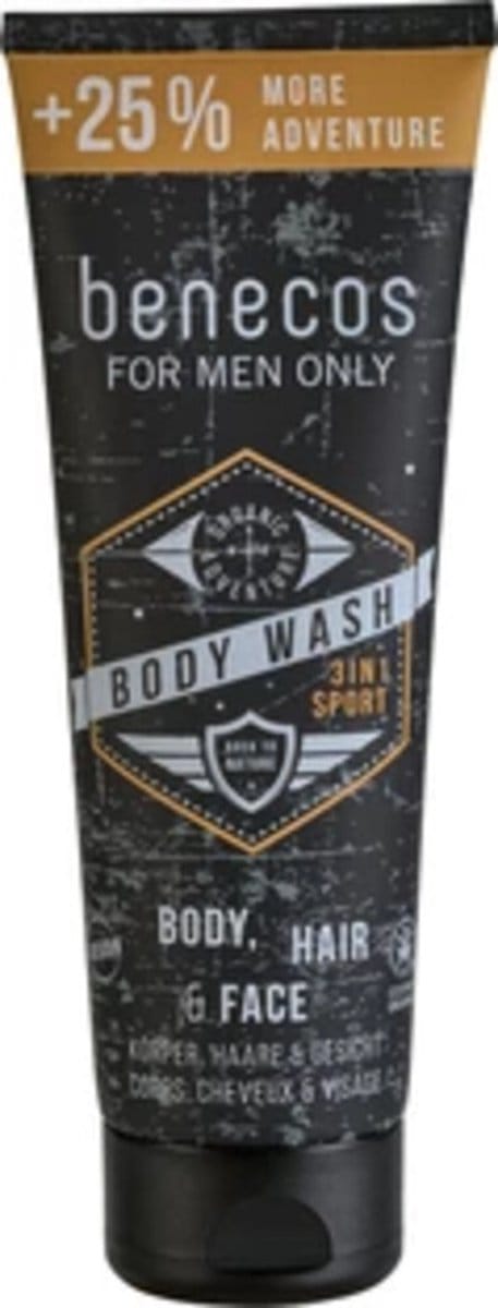 Benecos Douchegel For Men 3-In-1 Sport - 250 ml