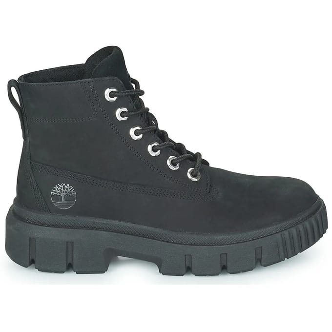 Timberland Greyfield Leather Laarzen Zwart EU 41 Vrouw