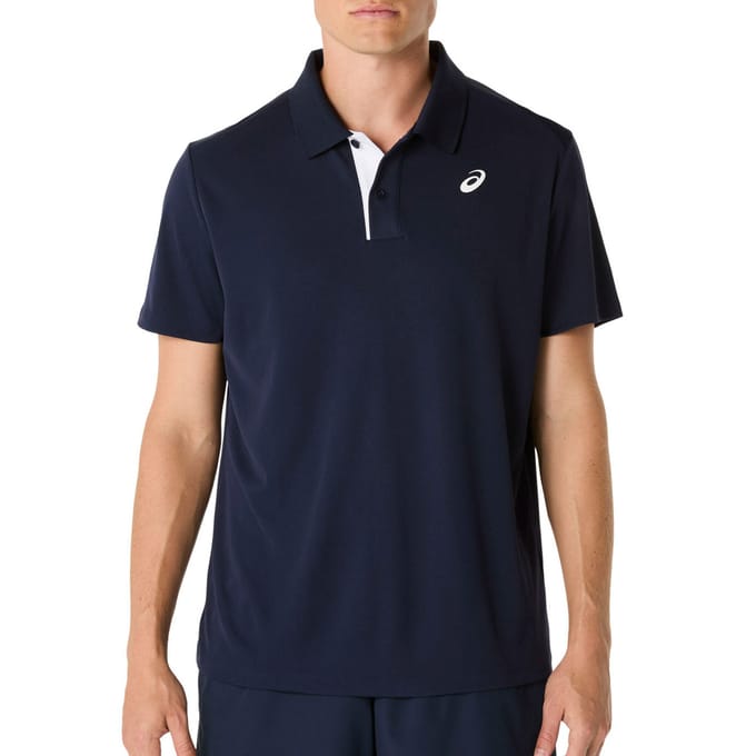 ASICS Court Polo Heren-donkerblauw